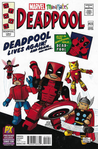 Deadpool 15 Minimates variant PX Previews Exclusive San Diego Comic Con 2016