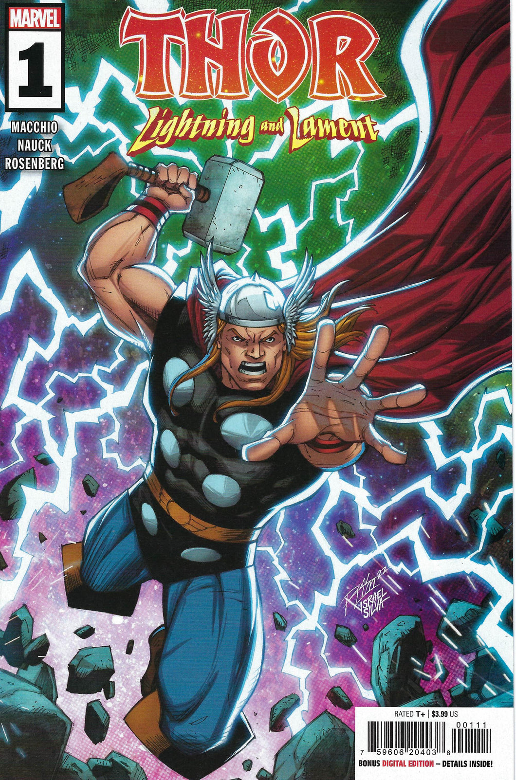 Thor : Lightning and Lament #1 (2022) Ron Lim cover