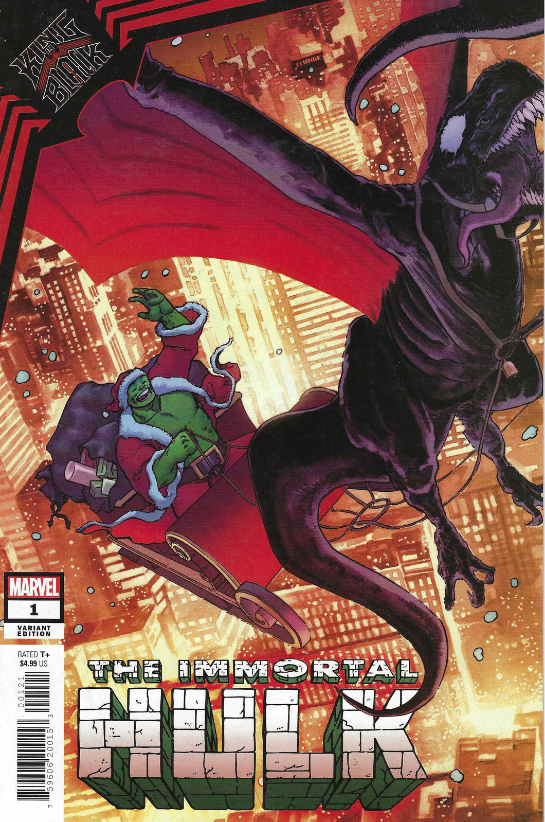 King in Black : Immortal Hulk #1 Kuder Holiday 1:50 variant
