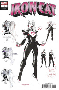 Iron Cat #1 Villa Design Variant 1:10 Marvel Comics 1st Print