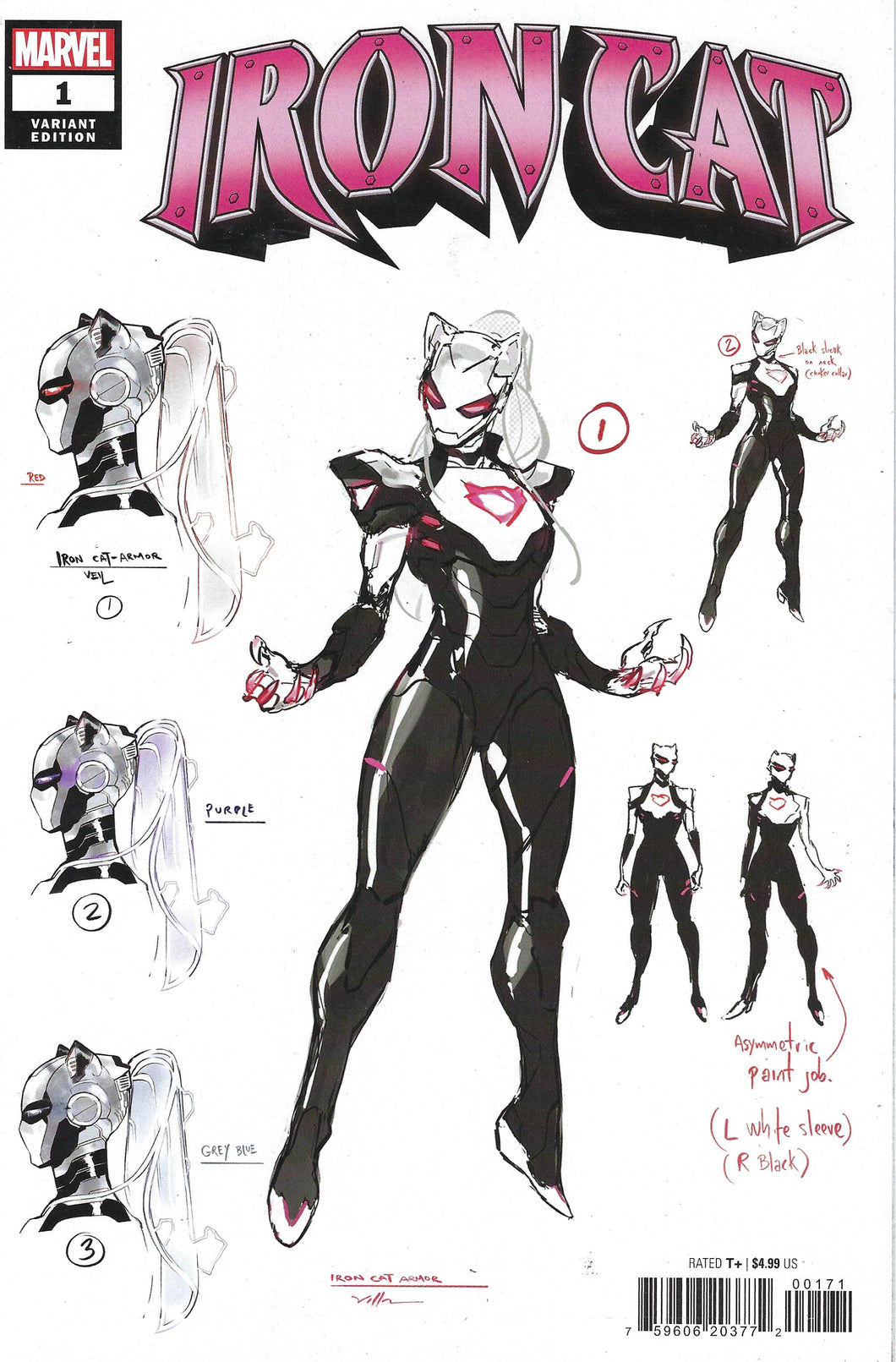 Iron Cat #1 Villa Design Variant 1:10 Marvel Comics 1st Print