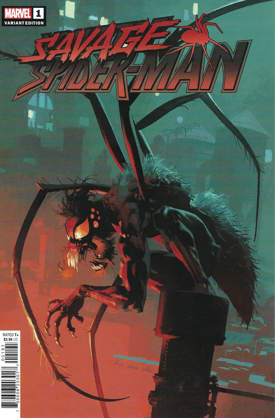 Savage Spider-man #1 Josemaria Casanovas 1:25 variant