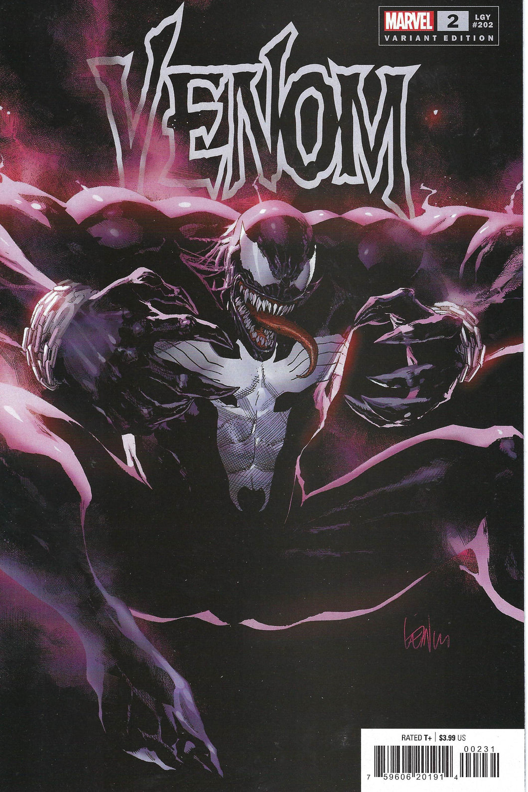 Venom #2 Leinil Francis Yu 1:25 - Key Issue