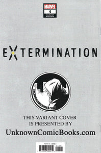 Extermination #4 Mark Brooks Altered variant - Unknown Comics exclusive limited to 3,000