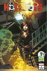 Domino : Hotshots #1 Mike Deodato Emerald City Comic Con 2019 Exclusive