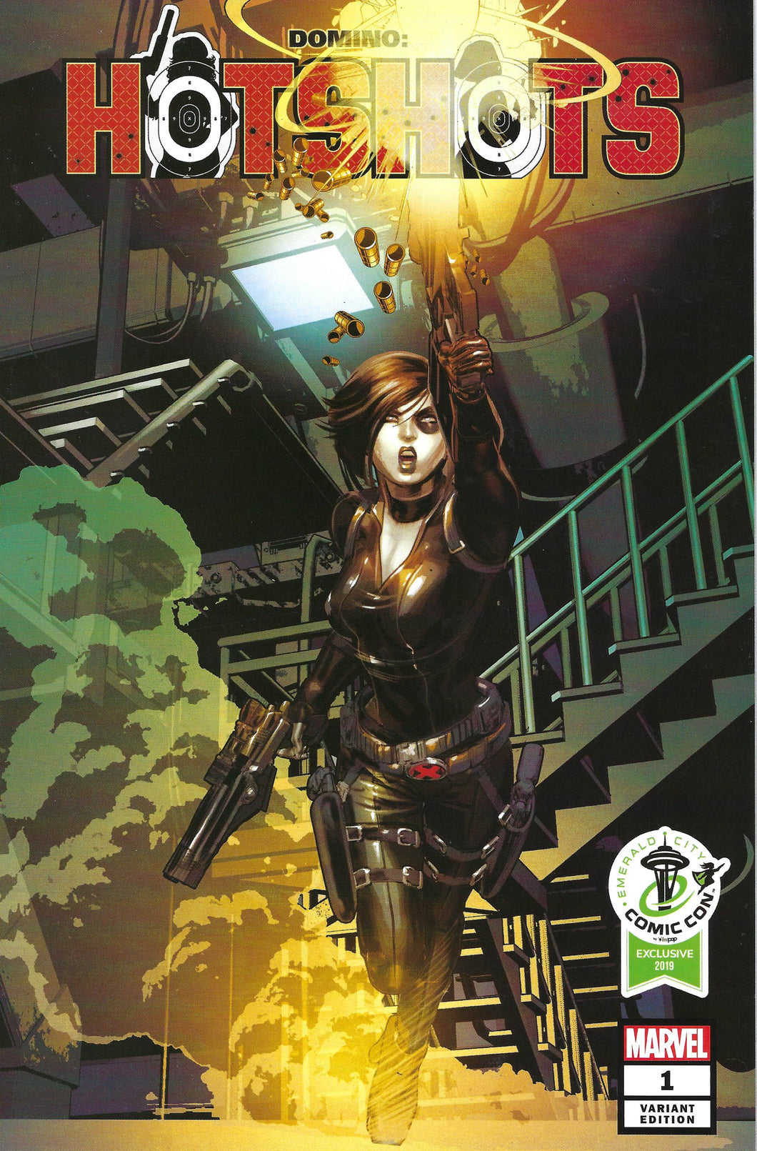 Domino : Hotshots #1 Mike Deodato Emerald City Comic Con 2019 Exclusive