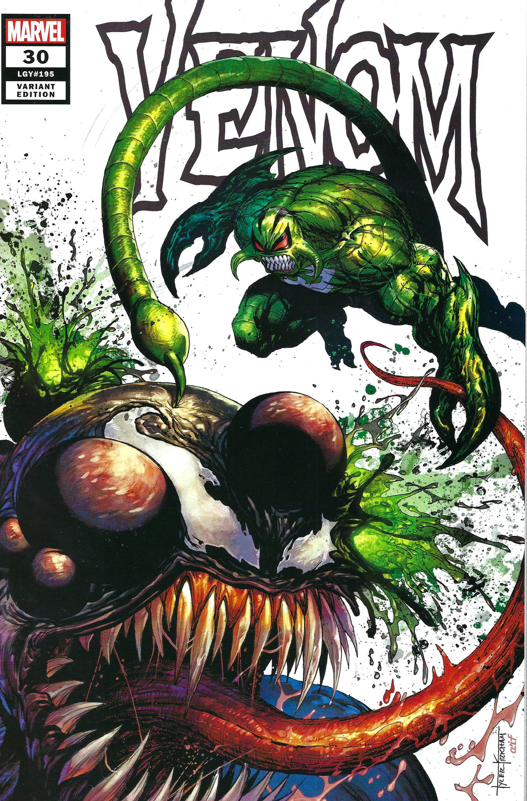 Venom #30 Tyler Kirkham Comic Illuminati exclusive limited to 3,000