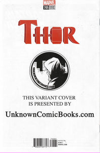 The Mighty Thor #705 Siya Oum Unknown Comics exclusive limited to 3,000 Key issue