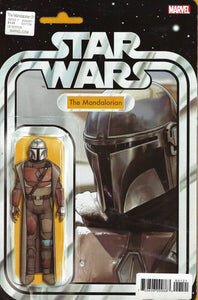 the Mandalorian #1 John Tyler Christopher Action Figure variant cover (Key Issue)