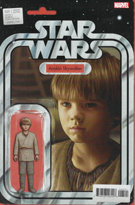 Star Wars #25 Anakin Skywalker - John Tyler Christopher Action Figure Variant cover