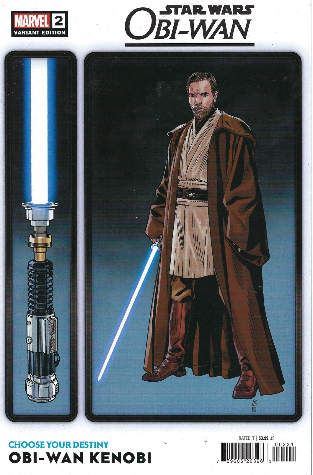Star Wars Obi Wan #2 Chris Sprouse Choose your Destiny cover (2022)