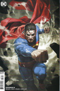 Superman 18 variant cover by Skan