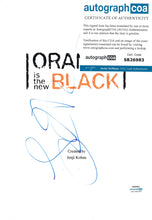 Load image into Gallery viewer, Orange is the new Black Script cover signed by Lea DeLaria
