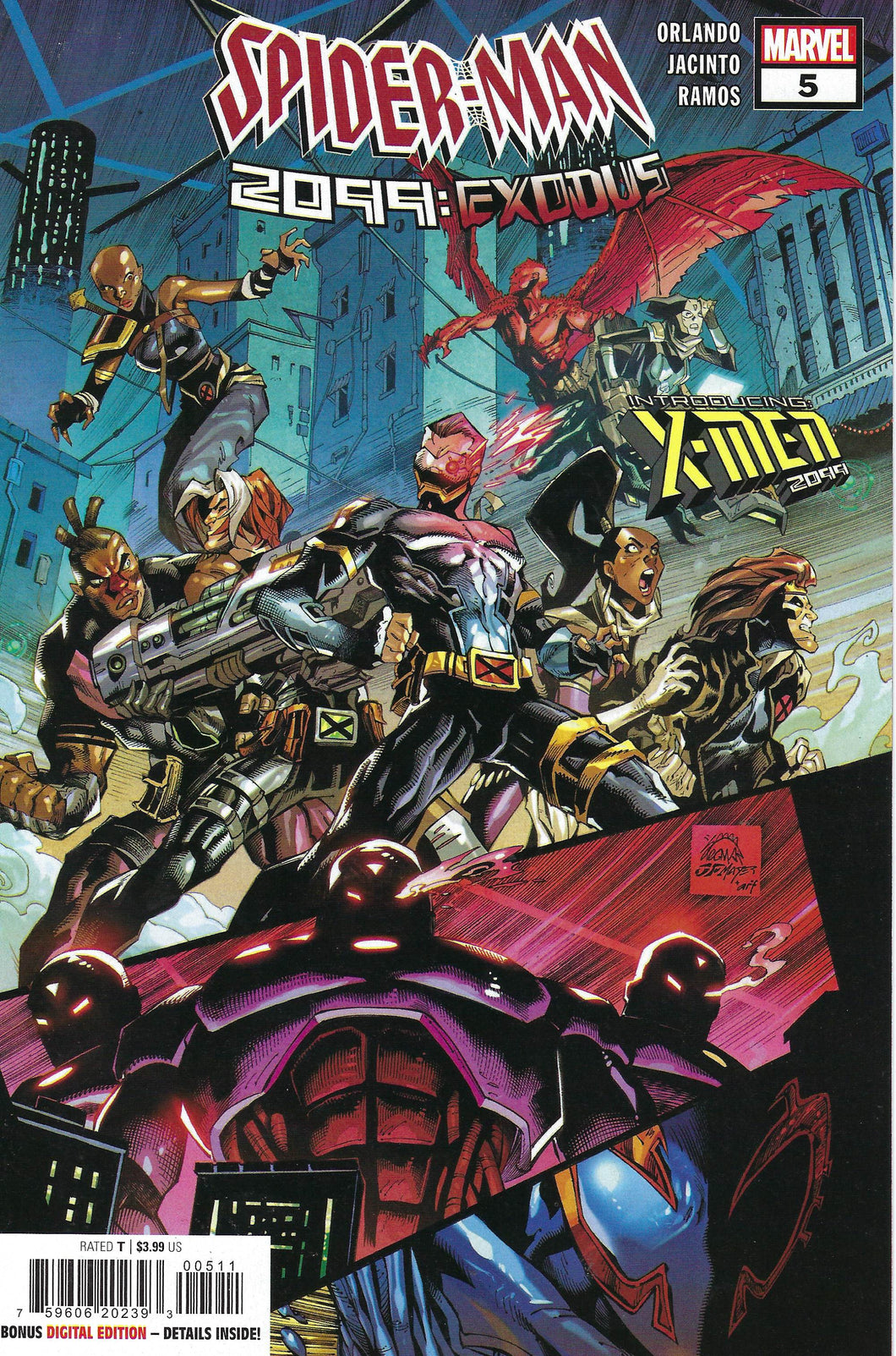 Spider-Man 2099 Exodus #5 (2022) Key Issue