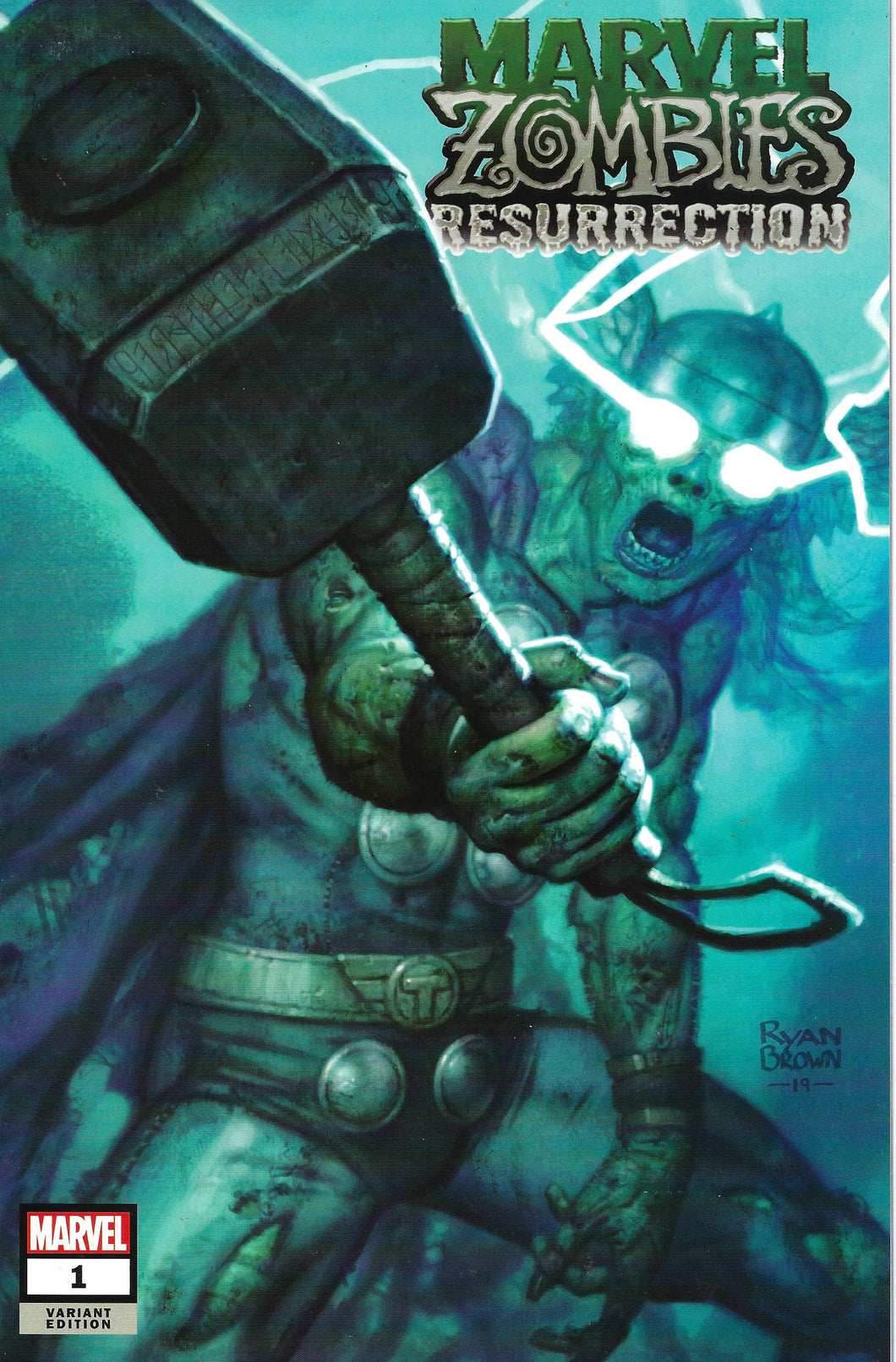 Marvel Zombies Resurrection #1 Ryan Brown Exclusive cover limited to 3,000
