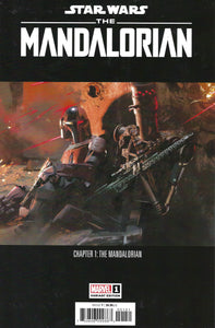 Star Wars The Mandalorian #1 concept art 1:10 incentive variant
