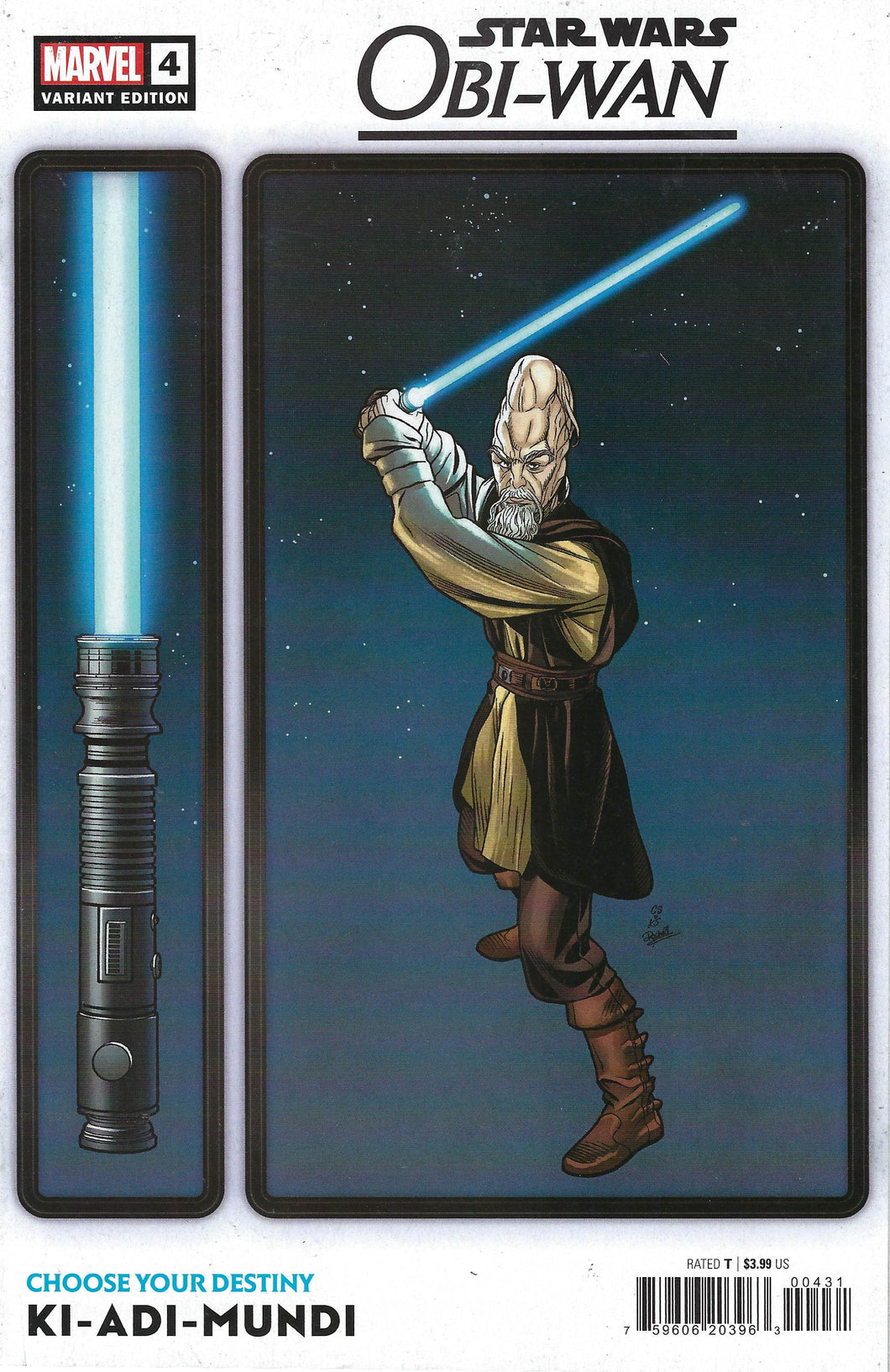 Star Wars Obi Wan #4 Chris Sprouse Choose your Destiny cover (2022)