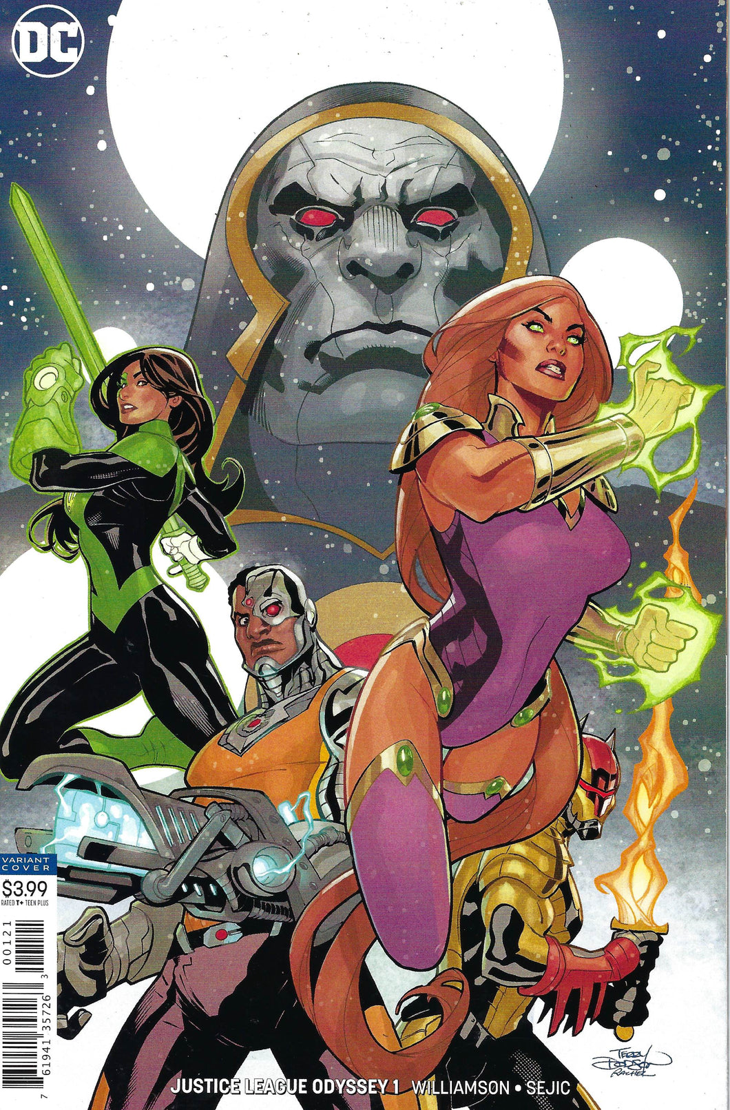 Justice League Odyssey #1 Terry Dodson & Rachel Dodson cover