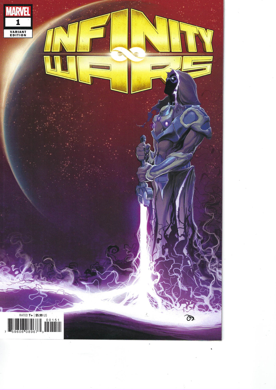 Infinity Wars #1 1:10 Martin Variant First Print Marvel Comic (2018) Key Issue