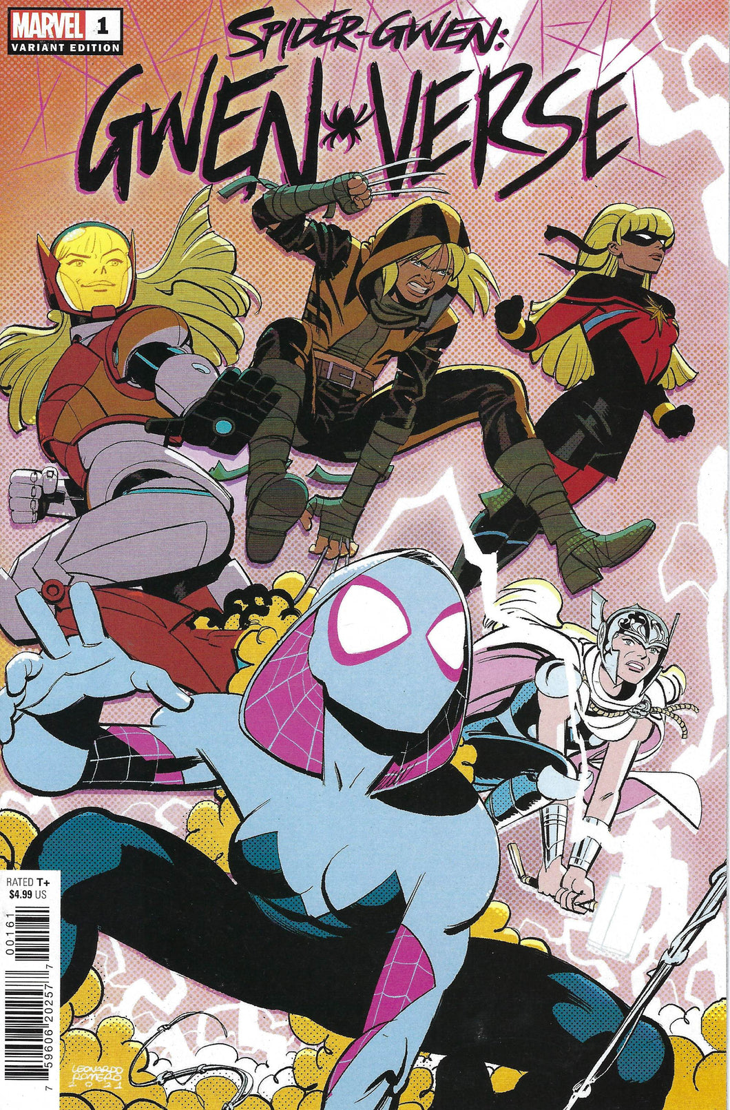 Spider-Gwen Gwenverse #1 1:25 Romero