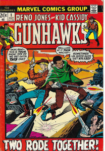 Gunhawks #1 (1972) Key Issue