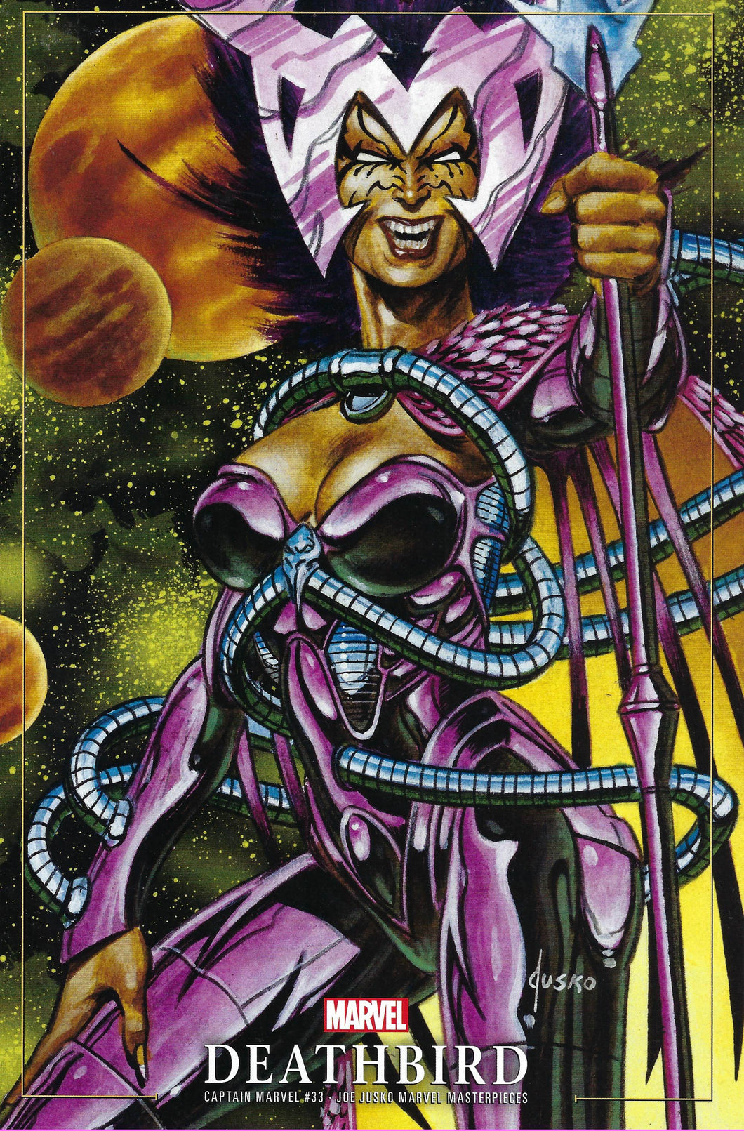 Captain Marvel #33 (Joe Jusko Marvel Masterpieces variant)