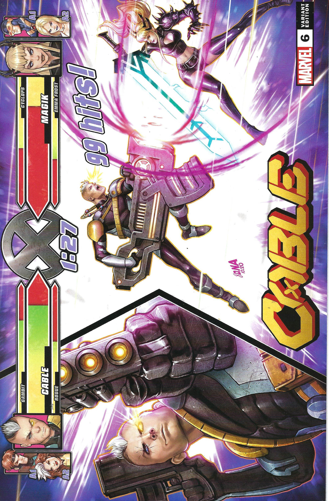 Cable #6 David Nakayama Video Game variant