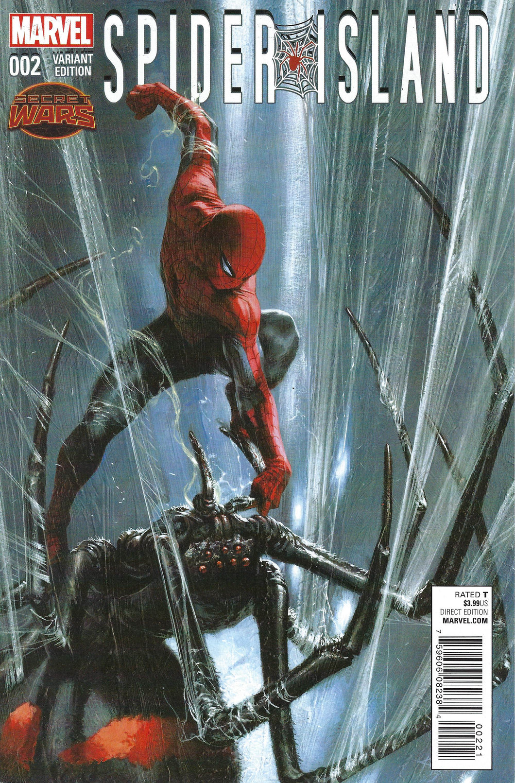 Spider-Island #2 Dell'Otto 1:25 incentive ratio variant