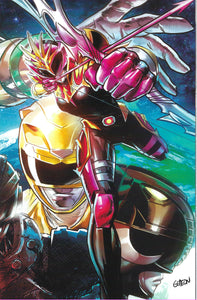 Power Rangers Drakkon New Dawn #1 Convention Exclusive Juan Gedeon Wraparound Variant Cover limited to 250 copies