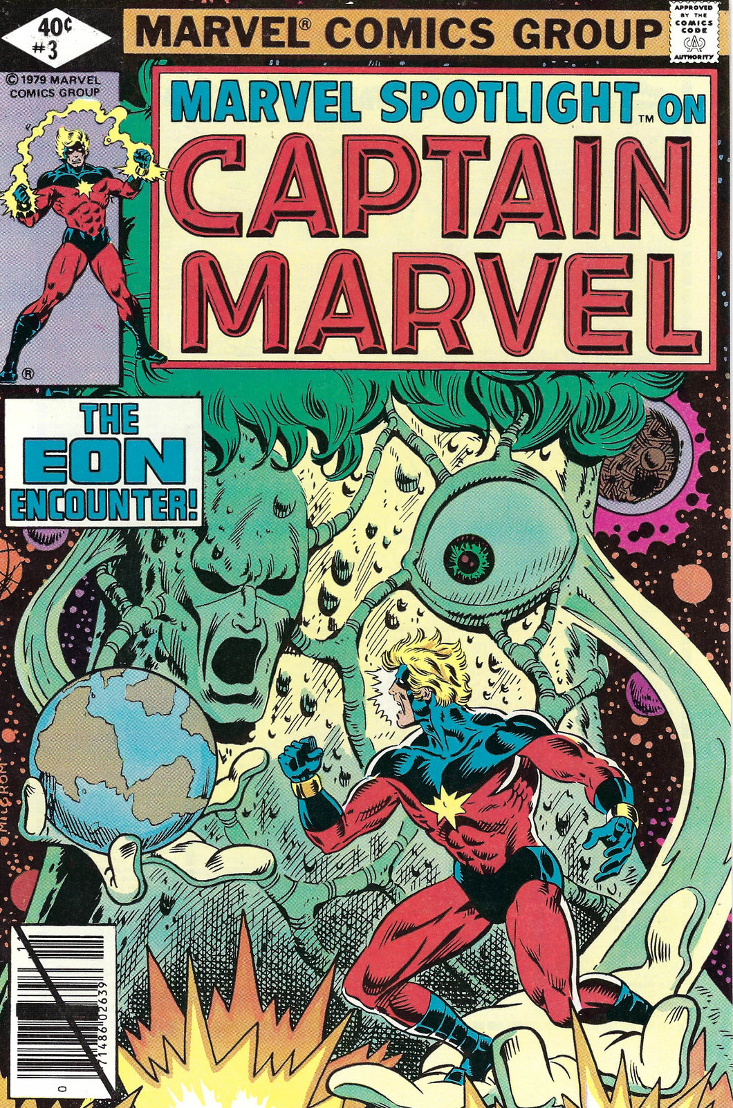 Marvel Spotlight #3 on Captain Marvel (1979)