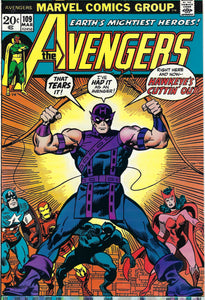 Avengers #109 (1973) John Buscema cover - Key Issue