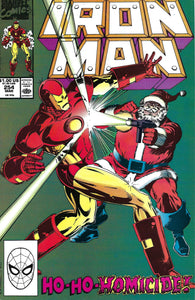 Iron Man #254 (1990) Bob Layton Cover and Story