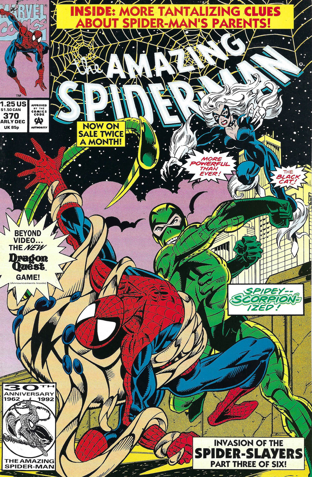 The Amazing Spider-man #370 (1992) Mark Bagley and Randy Emberlin