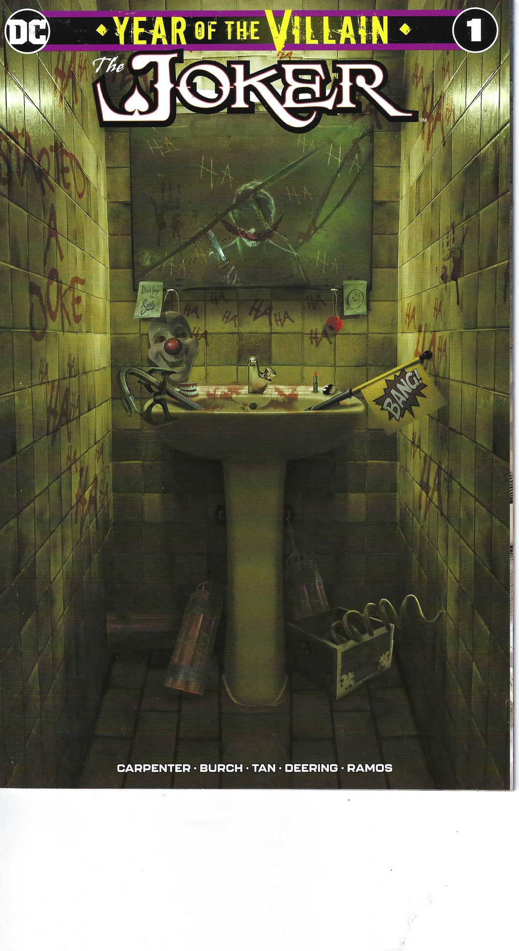 The Joker : Year of the Villain #1 Boss Logic exclusive limited to 3,000