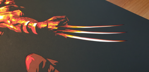 Wolverine (Original Blade Art) made by Rick Sharif
